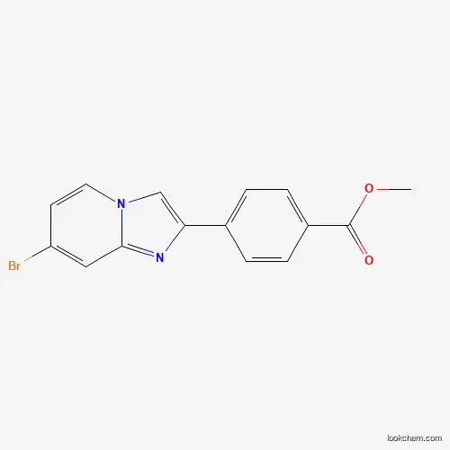 4-(7-브로모-이미다조[1,2-a]피리딘-2-일)-벤조산 메틸 에스테르