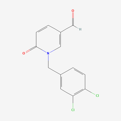 1-(3,4-dichlorobenzyl)-6-oxo-1,6-dihydro-3-pyridinecarbaldehyde