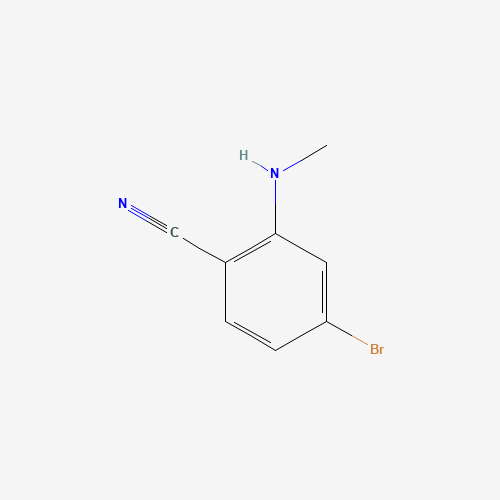 4-bromo-2-(methylamino)benzonitrile