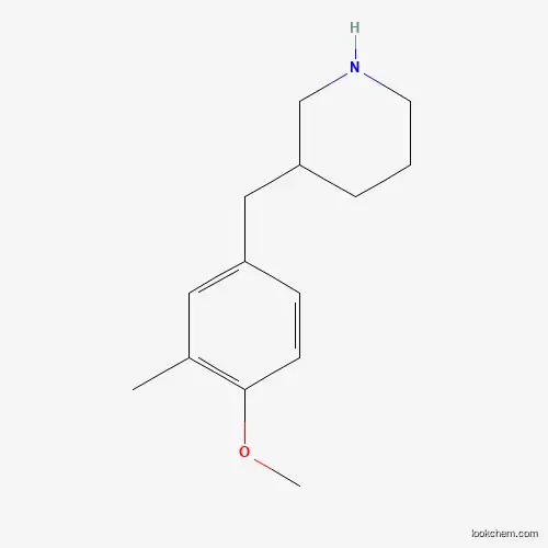 3-(4-METHOXY-3-METHYL-BENZYL)-PIPERIDINE