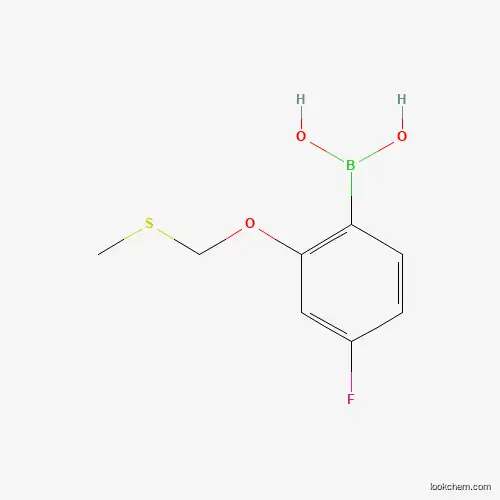 4-Fluoro-2-methylsulfanylmethoxy-benzeneboronic acid