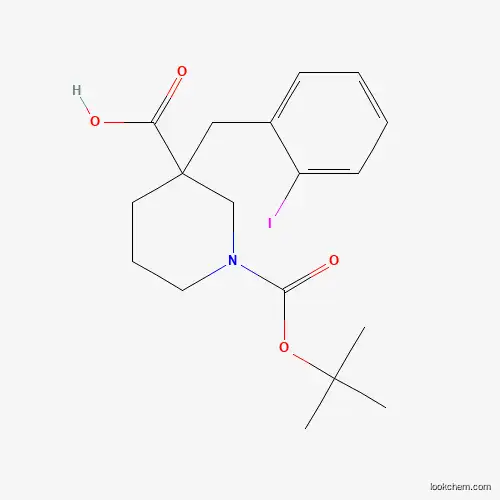 1-N-BOC-3-(2-IODOBENZYL) PIPERIDINE-3-CARBOXYLIC ACID