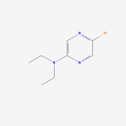 5-BROMO-2-(DIETHYLAMINO)PYRAZINE