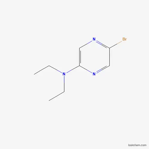 Molecular Structure of 959238-87-0 (5-Bromo-N,N-diethylpyrazin-2-amine)