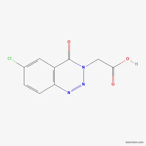 1,2,3-Benzotriazine-3(4H)-acetic acid, 6-chloro-4-oxo-