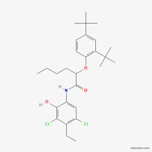 2,4-DICHLOR-3-ETHYL-6-(2,4-DI-TERT-BUTYLPHENOXI)-HEXANOYLAMINO)-PHENOL