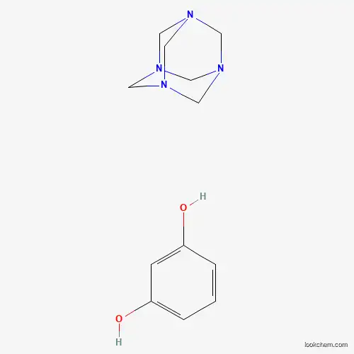 Molecular Structure of 17736-40-2 (Benzene-1,3-diol;1,3,5,7-tetrazatricyclo[3.3.1.13,7]decane)