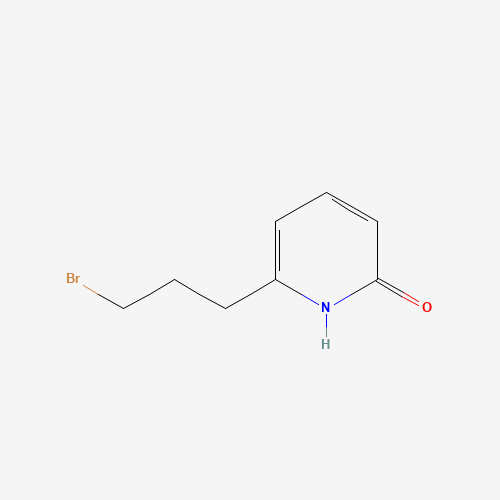 Molecular Structure of 101773-69-7 (6-(3-Bromopropyl)-2(1H)-pyridinone)