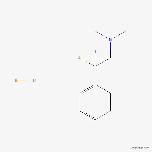 Molecular Structure of 1199-19-5 (Phenethylamine, beta-bromo-N,N-dimethyl-, hydrobromide)