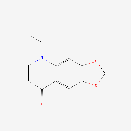 Molecular Structure of 132767-88-5 (1-Ethyl-1,2,3,4-tetrahydro-6,7-methylenedioxy-4-oxoquinoline)