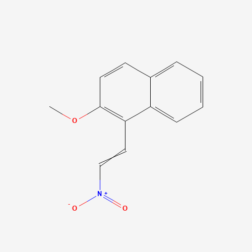 Molecular Structure of 156482-74-5 (2-Methoxy-1-(2-nitroethenyl)naphthalene)