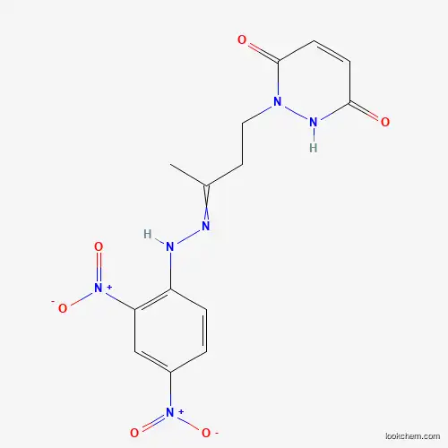 Molecular Structure of 16705-13-8 (1-[3-[2-(2,4-Dinitrophenyl)hydrazinylidene]butyl]-1,2-dihydro-3,6-pyridazinedione)