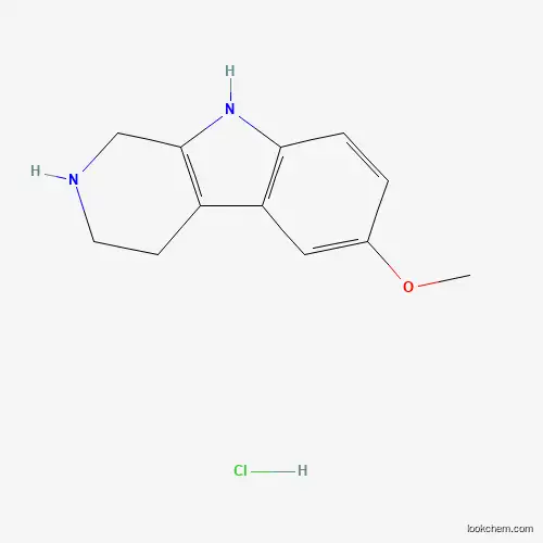 1H-Pyrido[3,4-b]indole, 2,3,4,9-tetrahydro-6-methoxy-, hydrochloride (1: )