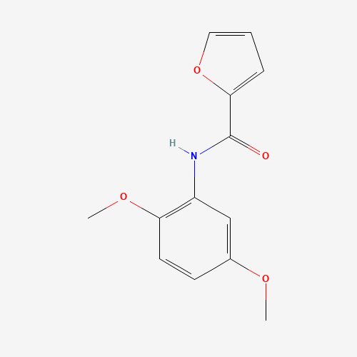 Molecular Structure of 198134-76-8 (2-Furancarboxamide, N-(2,5-dimethoxyphenyl)-)