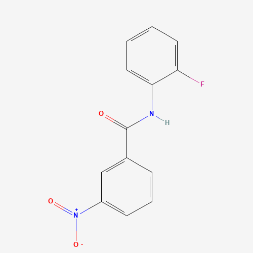 Molecular Structure of 198879-93-5 (N-(2-fluorophenyl)-3-nitrobenzamide)