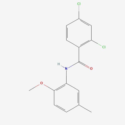 Molecular Structure of 199726-59-5 (2,4-dichloro-N-(2-methoxy-5-methylphenyl)benzamide)