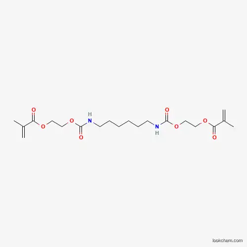 Molecular Structure of 238404-12-1 (2-Propenoic acid, 2-methyl-, 4,13-dioxo-3,14-dioxa-5,12-diazahexadecane-1,16-diyl ester)