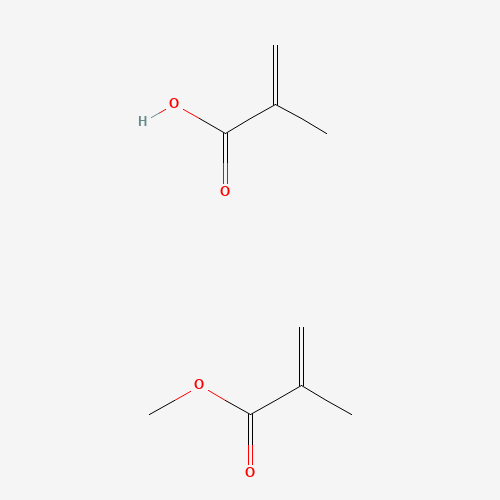 Molecular Structure of 112666-18-9 (Methyl 2-methylprop-2-enoate;2-methylprop-2-enoic acid)