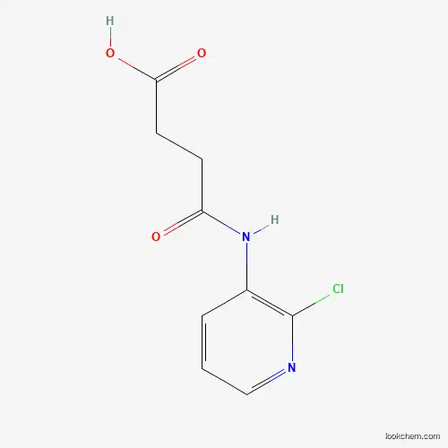 Molecular Structure of 25604-14-2 (Butanoic acid, 4-[(2-chloro-3-pyridinyl)amino]-4-oxo-)