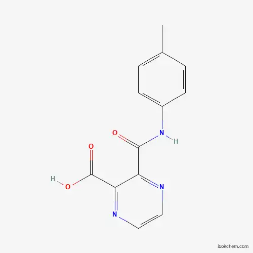Molecular Structure of 278610-26-7 (3-[(4-Methylphenyl)carbamoyl]pyrazine-2-carboxylic acid)