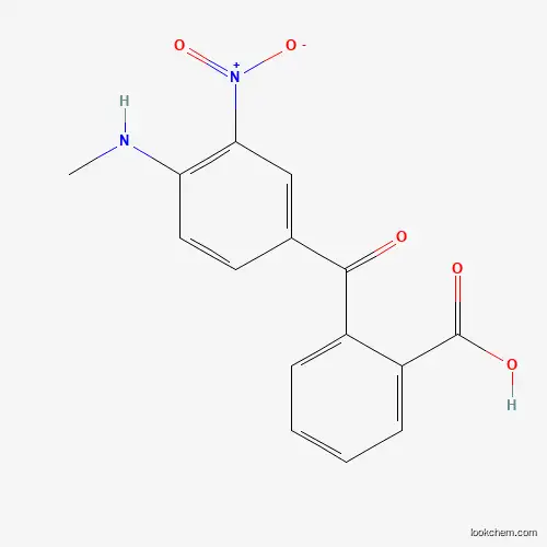 Molecular Structure of 289913-88-8 (2-[4-(Methylamino)-3-nitrobenzoyl]benzoic acid)