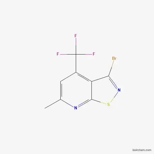 3-bromo-6-methyl-4-(trifluoromethyl)isothiazolo[5,4-b]pyridine(SALTDATA: FREE)