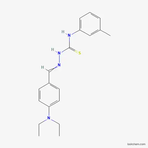 2-[[4-(Diethylamino)phenyl]methylene]-N-(3-methylphenyl)hydrazinecarbothioamide