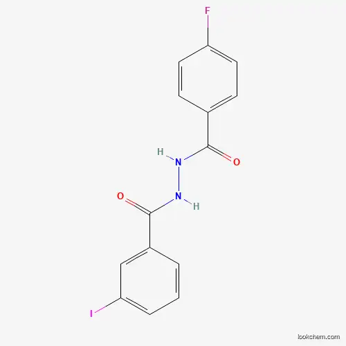N'-(4-fluorobenzoyl)-3-iodobenzohydrazide