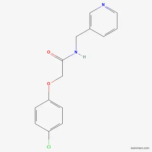 Molecular Structure of 329219-37-6 (2-(4-chlorophenoxy)-N-(pyridin-3-ylmethyl)acetamide)