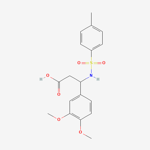 3-(3,4-DIMETHOXYPHENYL)-3-([(4-METHYL-PHENYL)SULFONYL]AMINO)PROPANOIC ACID
