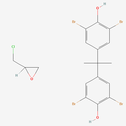 Molecular Structure of 110120-99-5 (2-(Chloromethyl)oxirane;2,6-dibromo-4-[2-(3,5-dibromo-4-hydroxyphenyl)propan-2-yl]phenol)