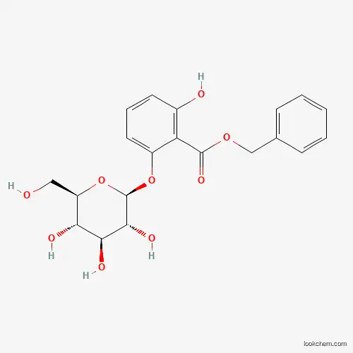 Benzyl 2-hydroxy-6-(β-glucosyloxy)benzoate