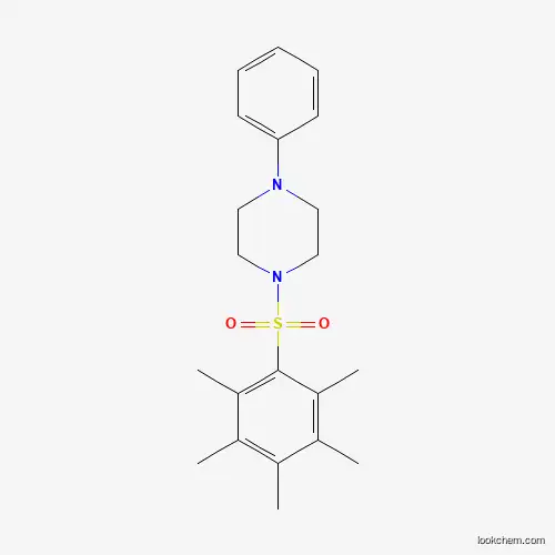 Molecular Structure of 438234-35-6 (1-[(Pentamethylphenyl)sulfonyl]-4-phenylpiperazine)
