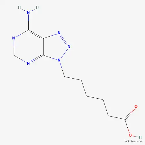 Molecular Structure of 55739-65-6 (7-Amino-3H-1,2,3-triazolo[4,5-d]pyrimidine-3-hexanoic acid)