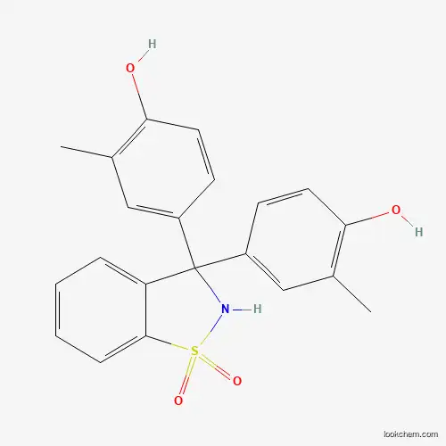 3,3-ビス(3-メチル-4-ヒドロキシフェニル)-2,3-ジヒドロ-1,2-ベンゾイソチアゾール1,1-ジオキシド