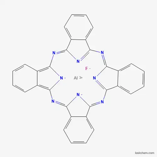 Molecular Structure of 74018-71-6 (Fluoroaluminum phthalocyanine)