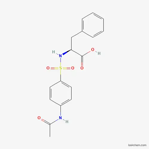 (2S)-2-[(4-acetamidophenyl)sulfonylamino]-3-phenyl-propanoic acid