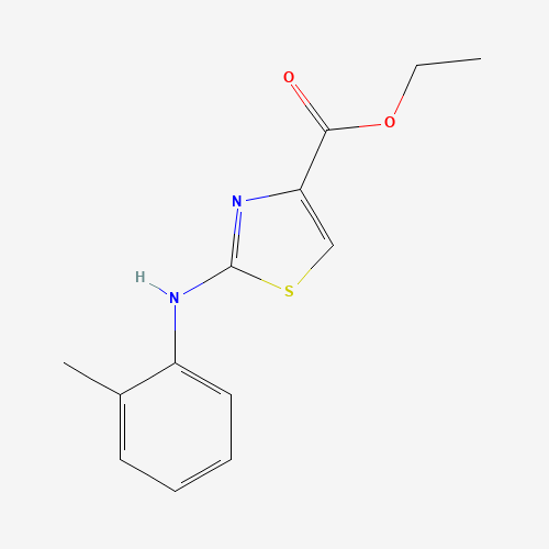 Molecular Structure of 126533-64-0 (Ethyl 2-o-toluidinothiazole-4-carboxylate)