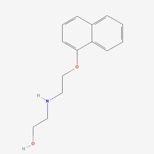 Molecular Structure of 199453-88-8 (2-[[2-(1-Naphthyloxy)ethyl]amino]ethanol)