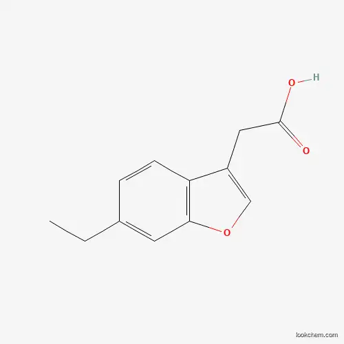 2-(6-ethyl-1-benzofuran-3-yl)acetic acid