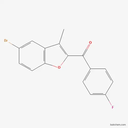 (5-Bromo-3-methyl-1-benzofuran-2-yl)(4-fluorophenyl)methanone