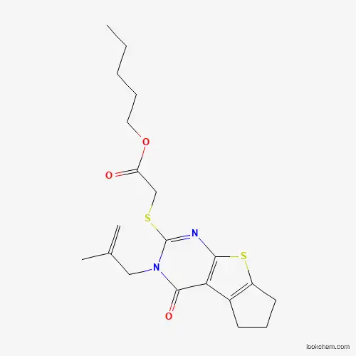 Molecular Structure of 332145-26-3 ([5-(2-Methyl-allyl)-4-oxo-2,3,4,5-tetrahydro-1H-8-thia-5,7-diaza-cyclopenta[a]in)