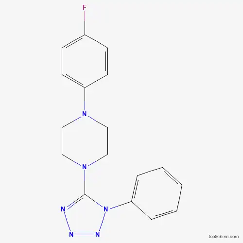 1-(4-fluorophenyl)-4-(1-phenyl-1H-1,2,3,4-tetrazol-5-yl)piperazine