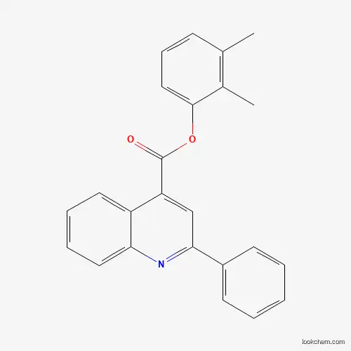 Molecular Structure of 355433-53-3 (2,3-Dimethylphenyl 2-phenyl-4-quinolinecarboxylate)