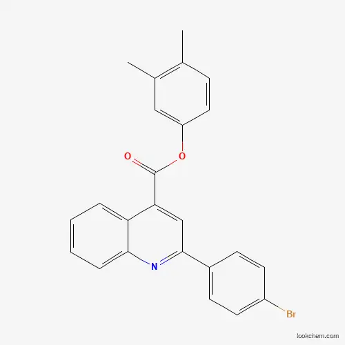 3,4-디메틸페닐 2-(4-브로모페닐)-4-퀴놀린카르복실레이트