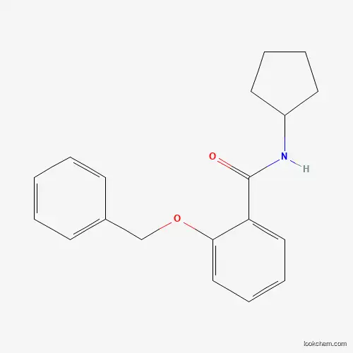 Molecular Structure of 380423-78-9 (N-cyclopentyl-2-phenylmethoxybenzamide)
