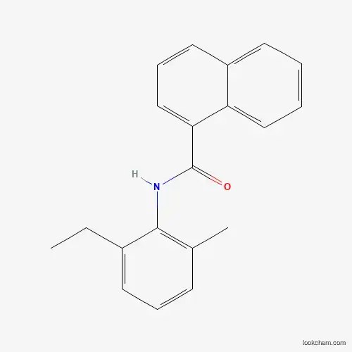Molecular Structure of 433974-61-9 (N-(2-ethyl-6-methylphenyl)-1-naphthamide)