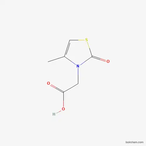 Molecular Structure of 68104-03-0 (2-(4-Methyl-2-oxo-2,3-dihydro-1,3-thiazol-3-yl)acetic acid)