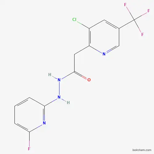 2-[3-chloro-5-(trifluoromethyl)-2-pyridinyl]-N'-(6-fluoro-2-pyridinyl)acetohydrazide