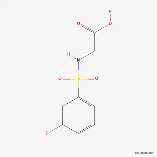 ((3-Fluorophenyl)sulfonyl)glycine